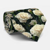 Chic Christmas Gift For Husband Carnation Stropdas (Opgerold)