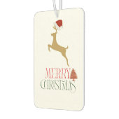 Chic Christmas scandinavian pattern Luchtverfrisser (Links)