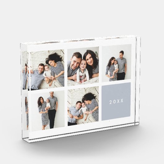 Chic Collage | Jaar van het blok van de Foto van h (Links)