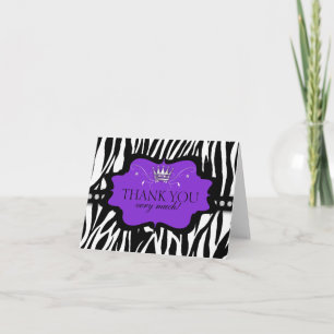 Chic contemporain Zebra Merci