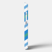 Chic coque ipad Coque-Mate Bleu Transat (Verso / Gauche)