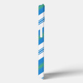 Chic coque ipad Coque-Mate Bleu Transat (Verso / Droite)