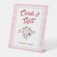 Chic Coral Mint & Blush Roze Bloemkaarten & Cadeau