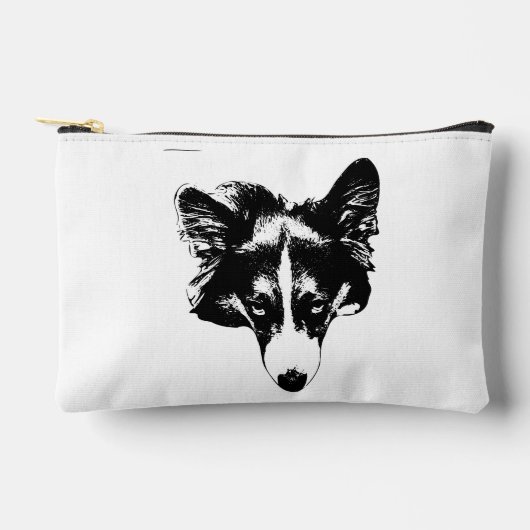 chic corgi visage etui (Voorkant)