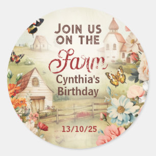 Chic Country Farm Stickers