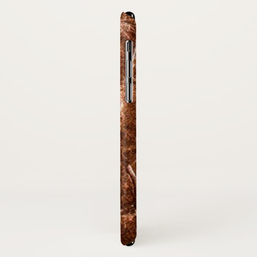 Chic Crocodile Skin Monogram Case-Mate iPhone Case (Achterkant/links)