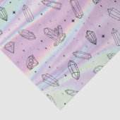 Chic Crystal Holografisch Patroon Magisch Tissuepapier (Detail)