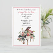 Chic Custom Piano Innovation Kaart (Staand voorkant)