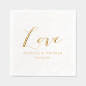 Chic Custom Wedding Love Modèle (Recto)