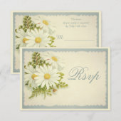 Chic Daisies Vintage RSVP (Devant / Derrière)