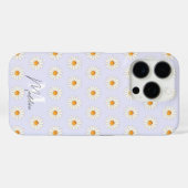 Chic Daisy Floral iPhone & iPad Case – Stijlvol (Achterkant (horizontaal))