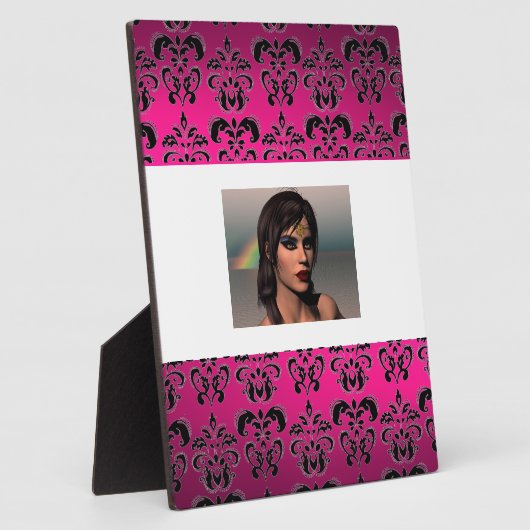 CHIC DAMASK GEM FOTOPLAAT (Zijkant)