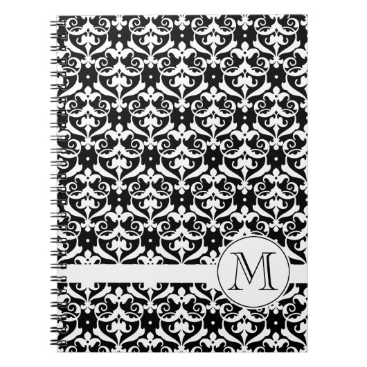 Chic Damask Notitieboek (Voorkant)