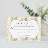 Chic Damask RSVP [Or] (Debout devant)