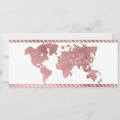 Chic Destination Mariage Carte d'embarquement Code (Dos)