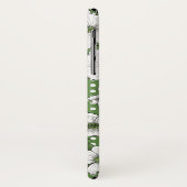 Chic Dogwood Blossom & Polka Dot Pattern Case-Mate iPhone Case (Achterkant/links)