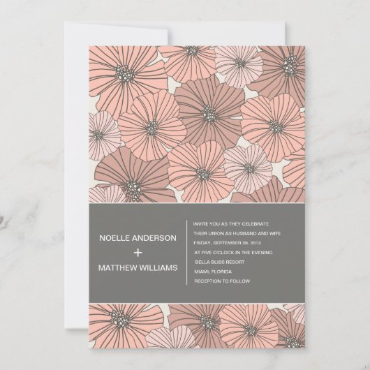 CHIC DOUX | FAIRE-PART DE MARIAGE (Devant)