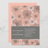 CHIC DOUX | FAIRE-PART DE MARIAGE (Devant / Derrière)