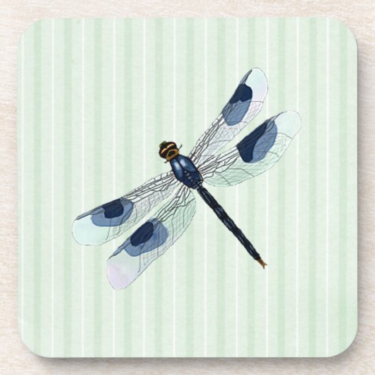 Chic Dragonfly Cork Terug Onderzetter (Voorkant)
