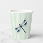 Chic Dragonfly Papieren Bekers (Voorkant)
