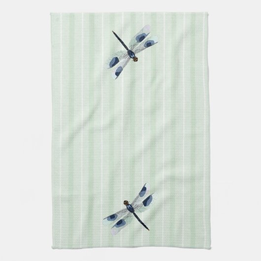 Chic Dragonfly Serviette de cuisine (Vertical)
