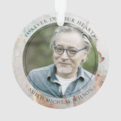 CHIC DUSKY GREY GOLD AGATE SYMPATHIE PHOTO MÉMORIA (dos)