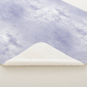 Chic Dusty Lavender Paarse Sherpa Deken (3/4)