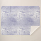 Chic Dusty Lavender Paarse Sherpa Deken (Voorkant (horizontaal))