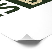 Chic Eco - Durable Est Belle Affiche Glossy (Coin)