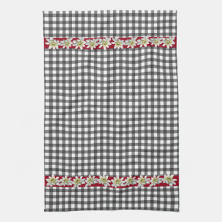 Chic Edelweiss En vichy serviette de cuisine