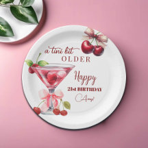 Chic Een Tikkeltje Oudere Kers Martini 21e Verjaar