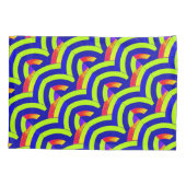 chic eigedele elegant chevrons kussensloop (Achterkant)