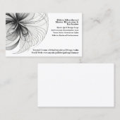 🌈 ‍ 💼 "Chic Elegance" Carte de visite profession (Devant / Derrière)