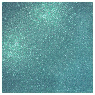 Chic Elegant Blauwgroen Blue Sparkly Glitter Stof