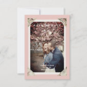 Chic Elegant Effect Photo Couple Wedding (Voorkant)