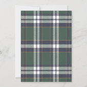 Chic Elegant Fancy Bear R. Lauren theme invitation (Dos)