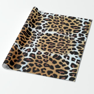 Chic Elegant Leopard Animal Print Lovers Cadeaupapier