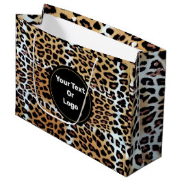 Chic Elegant Leopard Animal Print Specialized Groot Cadeauzakje