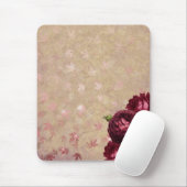 Chic Elegant Red Roses Muismat (Met muis)