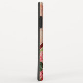Chic Elegant  Roze Rode Rozen Bloemenmarmer Case-Mate iPhone Case (Achterkant/rechts)
