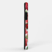 Chic Elegant  Roze Rode rozen florale naam Case-Mate iPhone Case (Achterkant/rechts)