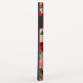 Chic Elegant  Roze Rood Roses Floral Name Case-Mate iPhone Case (Achterkant/rechts)