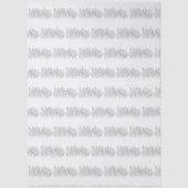 Chic Elegant Wildflower Line Art Minimalist  Tissuepapier (Voorkant)