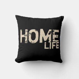 chic en détresse kaki HOME LIFE   Oreiller
