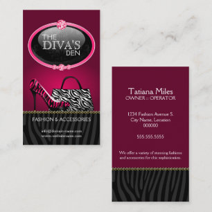 Chic- en sassy-Mode Visitekaartje