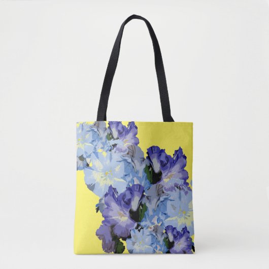 Chic en  Spring Floral Canvas tas voor haar (Voorkant)