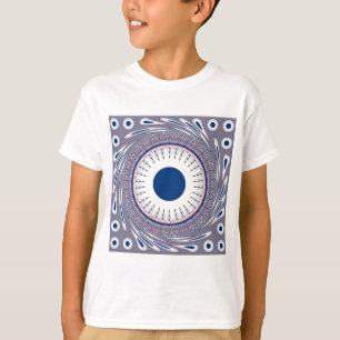 Chic Energetic Eye Design: een betoverend patroon T-shirt