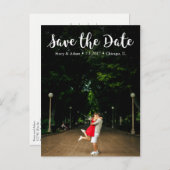 Chic Enregistrer la carte postale Date (Devant / Derrière)