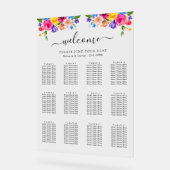 Chic et coloré fleur sauvage mariage (Angle)