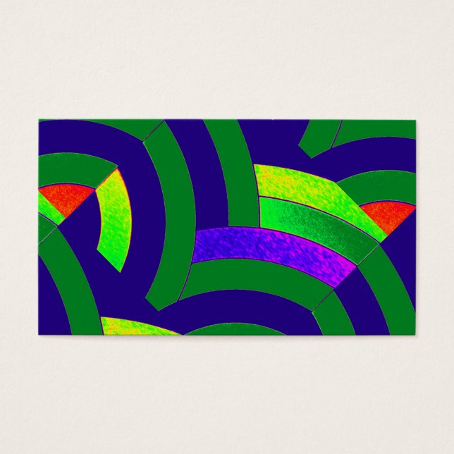 chic et moderne chevrons vert/marine (Devant)